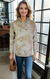 Hooded Batik Sweater-like Top - Batik (D24672)