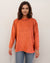 Roll Neck Sweater-like Top - Orange (D190479R)