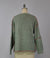 Sweater-like V Neck Top - Nile green (D190713)
