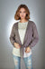 Tie Front Open Short Cardigan Rose (D190748)