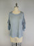 Double Layer Sleeve Oil Dye Top -- Nissi D190764