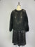 Oversized Crochet sweater-like Top -- Black (D26852)