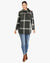 Cowl Neck Drawstring Sweater-like Top -- Tetro (D26890)