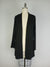 Open Front Cardigan -- Black (D28516CR)