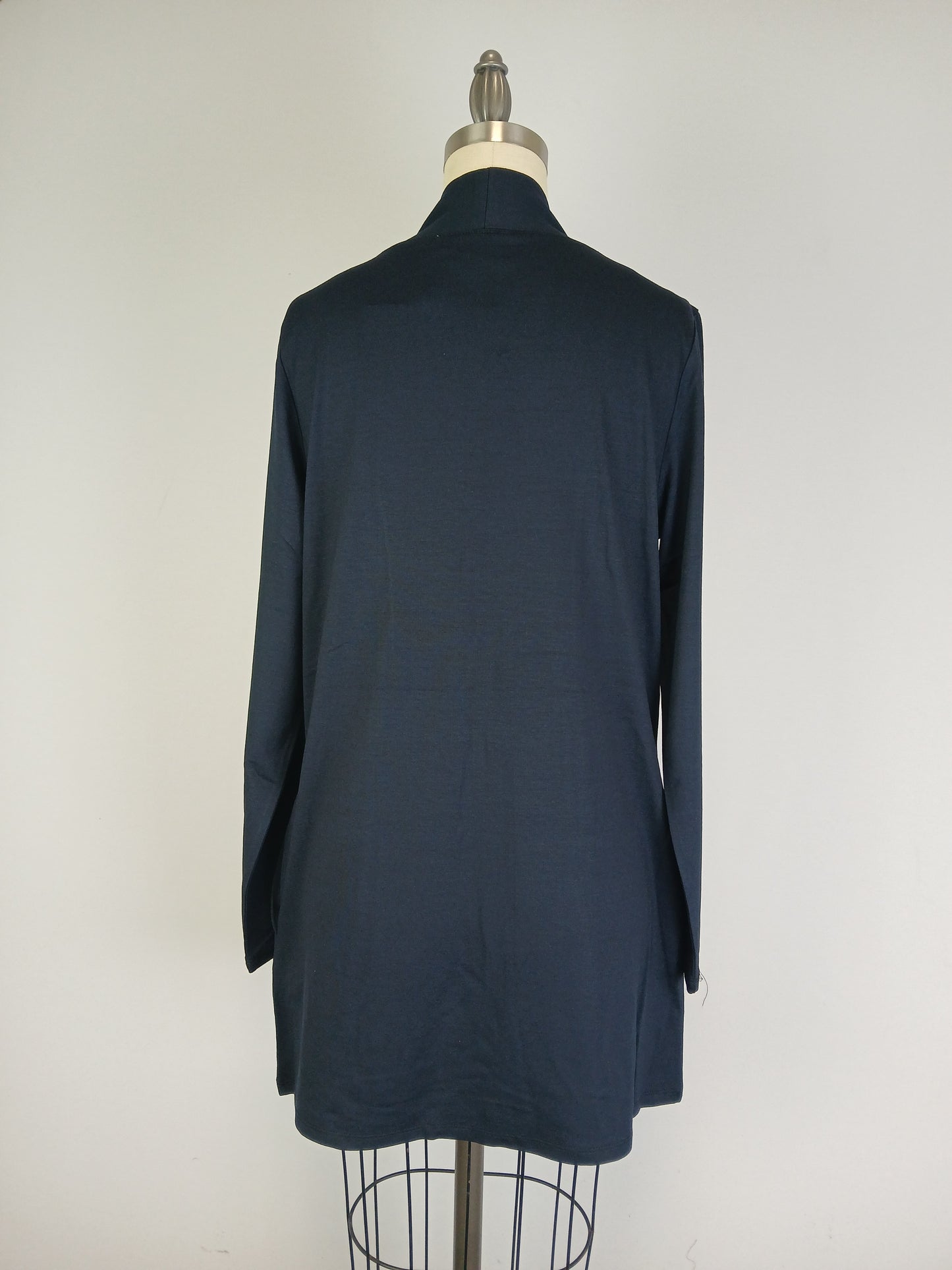 Open Front Cardigan -- Navy (D28516CR)