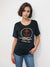 Embroidered Top w Marine Club Logo -- Navy S/S (D28697C)