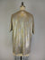 Shine Drop Shoulder Top -- Coffee Silver S/S (D28819)