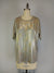 Shine Drop Shoulder Top -- Coffee Silver S/S (D28819)