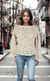 Boatneck Crochet Sweater (D3010) Beigh