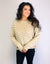 Eyelash Stitch Sweater -- Beige (D9333)