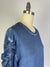 Oil Dye Top with sleeve Ruffle Detail (D1932RR) Fjord