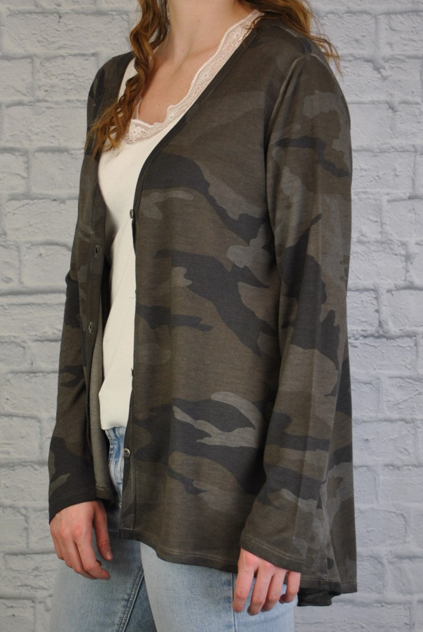 Sanctuary lenox online camo cardigan