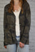 Camo Button Up Boyfriend Cardigan - Falcon Camo (D190361)