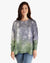 Dip Dye Sweatshirt w/ Side Seam Vents-- Cendre Rosin (D190645)