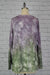 Dip Dye Sweatshirt w/ Side Seam Vents-- Cendre Rosin (D190645)