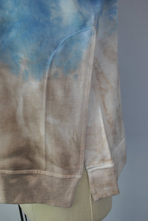 Cutoff Sleeve Tie Dye Top -- Fjord Moonrock S/S (D190692)