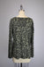 Cheetah Print Pullover Top - D2248 (Cactus)