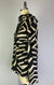 Cowl Neck Drawstring Sweater-like Yummy Top - Black & Sand (D24445)