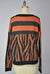 Sweater-like Yummy Top - Orange Zebra (D90101)